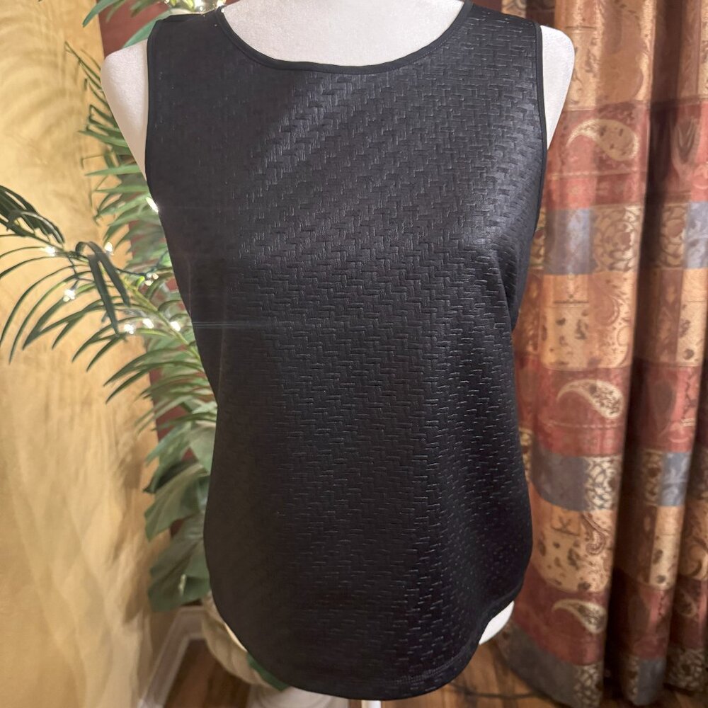 Banana Republic Black Woven Sleeveless Top